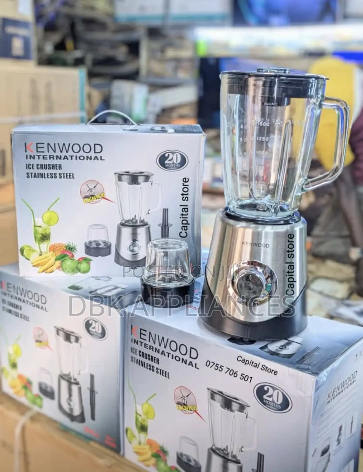 Kenwood Ice Crusher Electric Blender Commercial Use