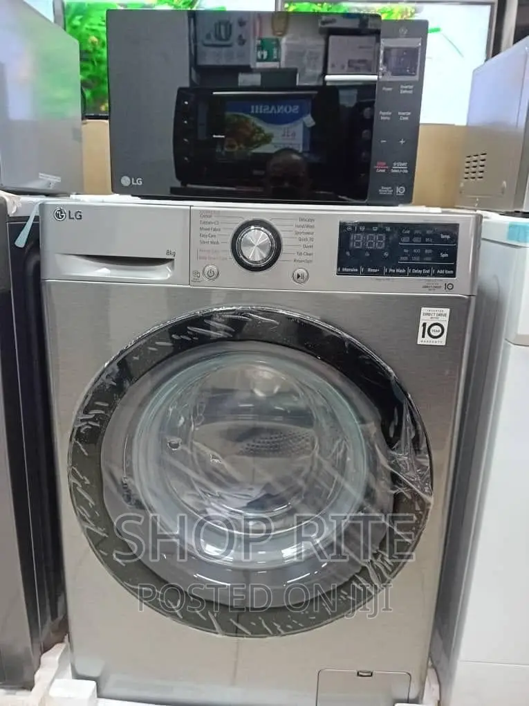 Lg 8kgs Front Loader Washing Machine