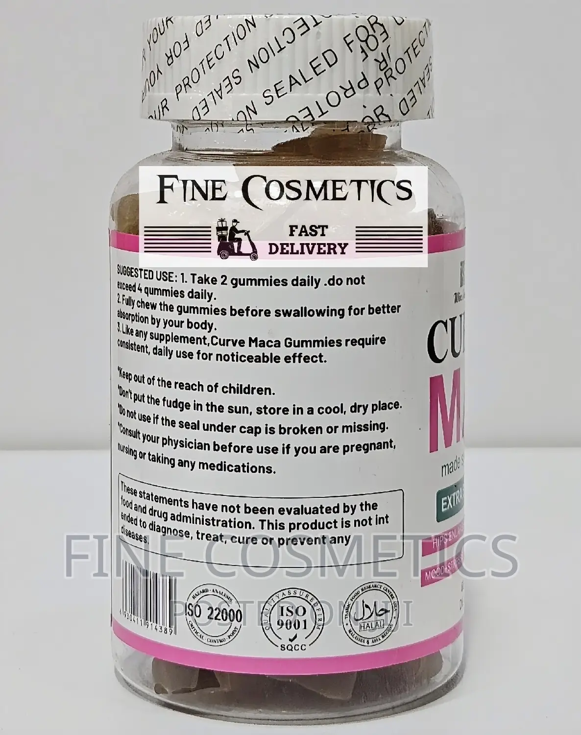CURVE MACA Butt Booster GUMMIES 3000mg for Hips and Buttocks