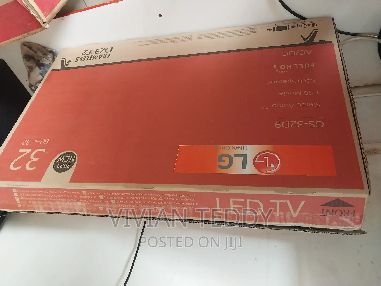 Superslim TV 32" Led Lg Flat Screen TV
