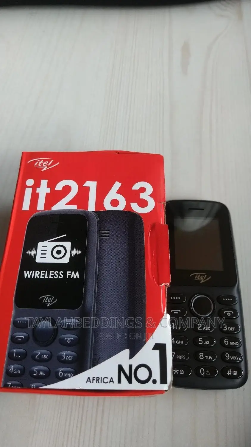 New Itel IT2163 Black