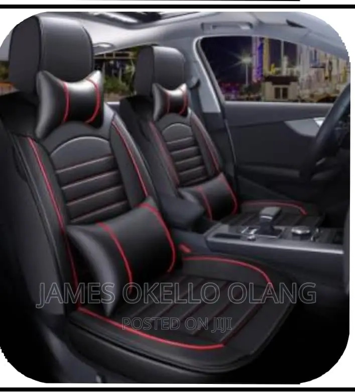 Executive Car Seat Covers With Back Pillow