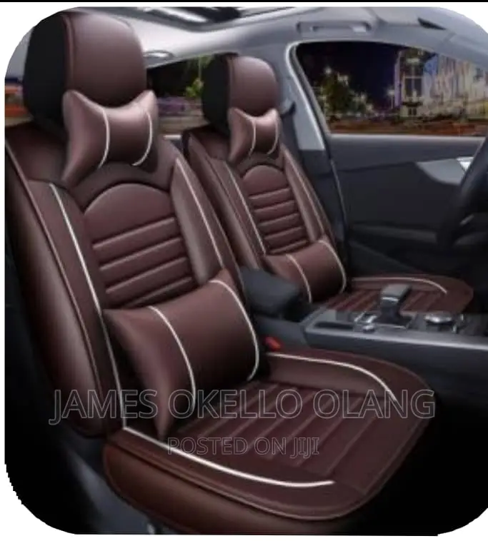 Executive Car Seat Covers With Back Pillow
