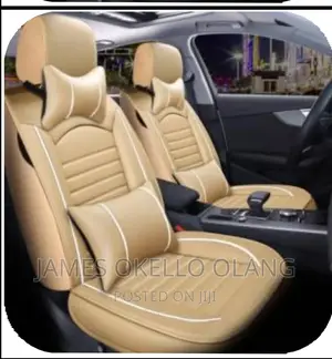 Executive Car Seat Covers With Back Pillow