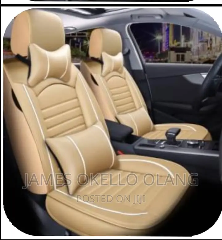 Executive Car Seat Covers With Back Pillow