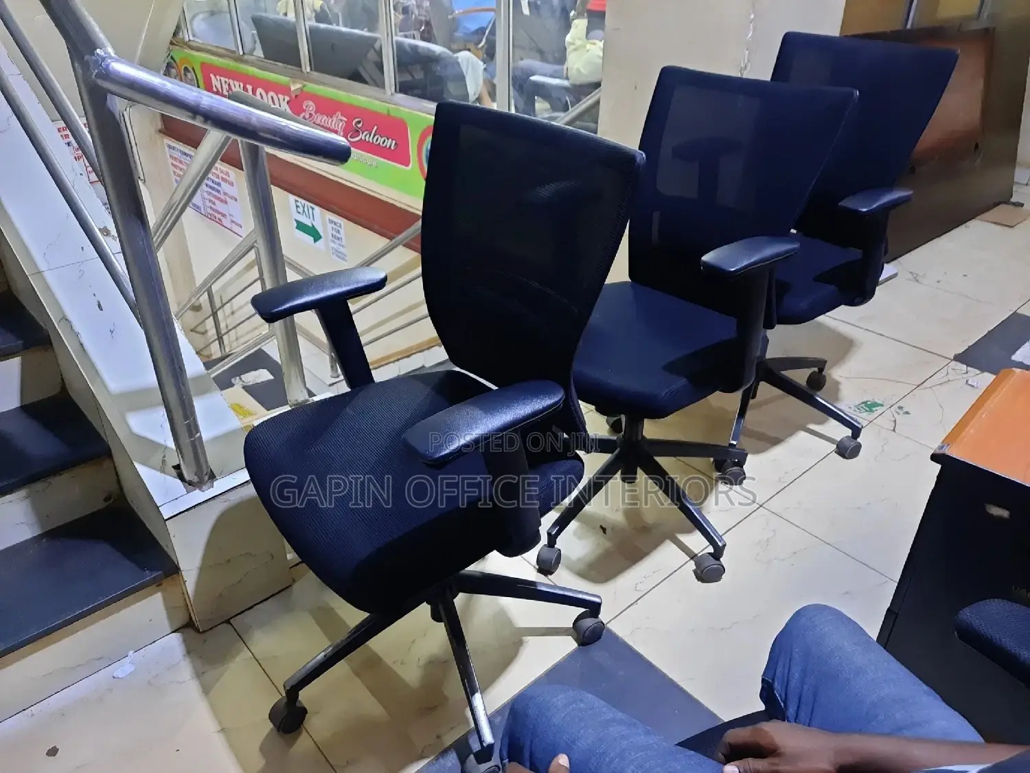 Adjustable Back Mesh Chairs