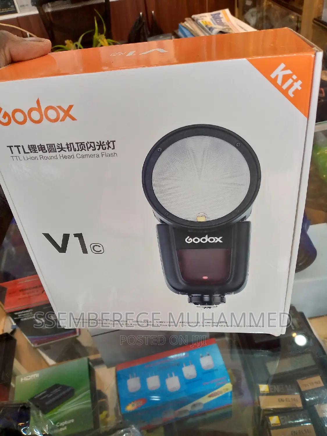 Godox V1 TTL Li-Ion Round Head Camera Flash