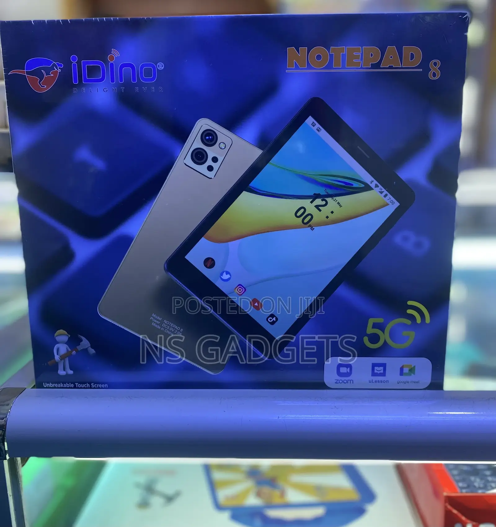 New Idino Note Pad 8 256 GB Gray