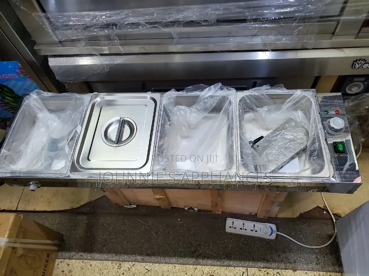 Electric Food Warmer With 4 Innserts