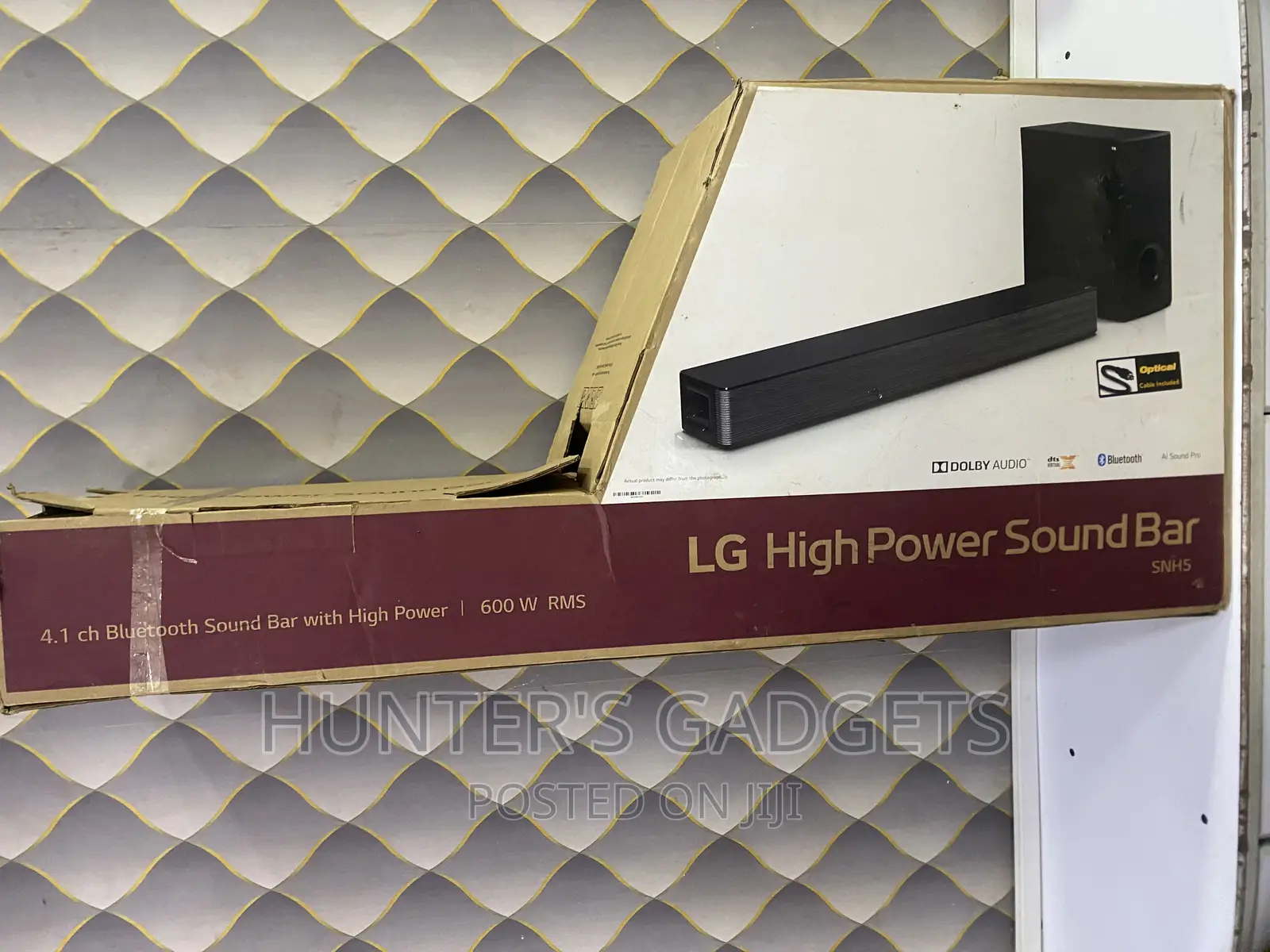 Lg High Power Sound Bar Snh5 600watts 4.1channal With Ai