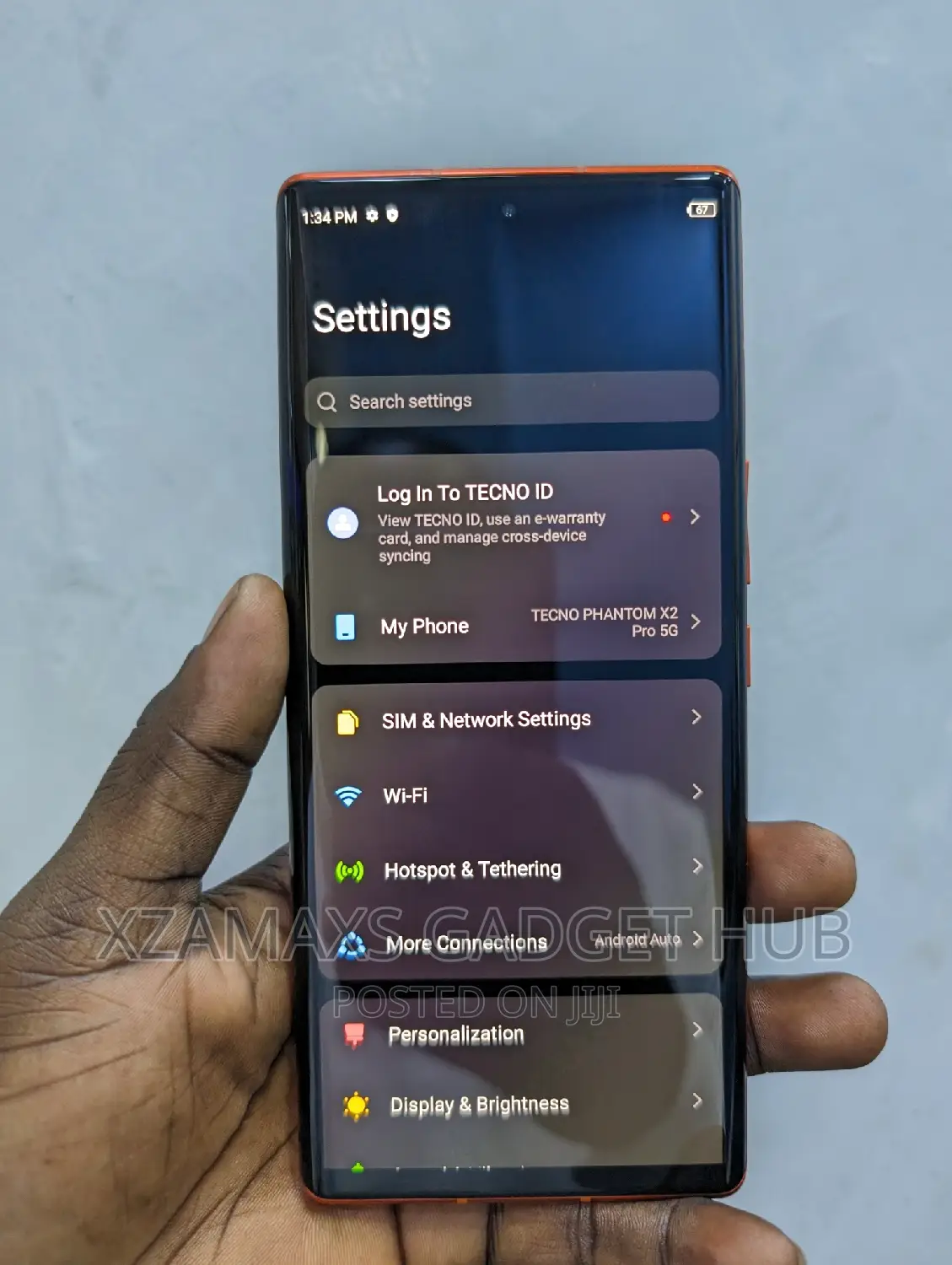 Tecno Phantom X2 Pro 5G 256 GB Orange