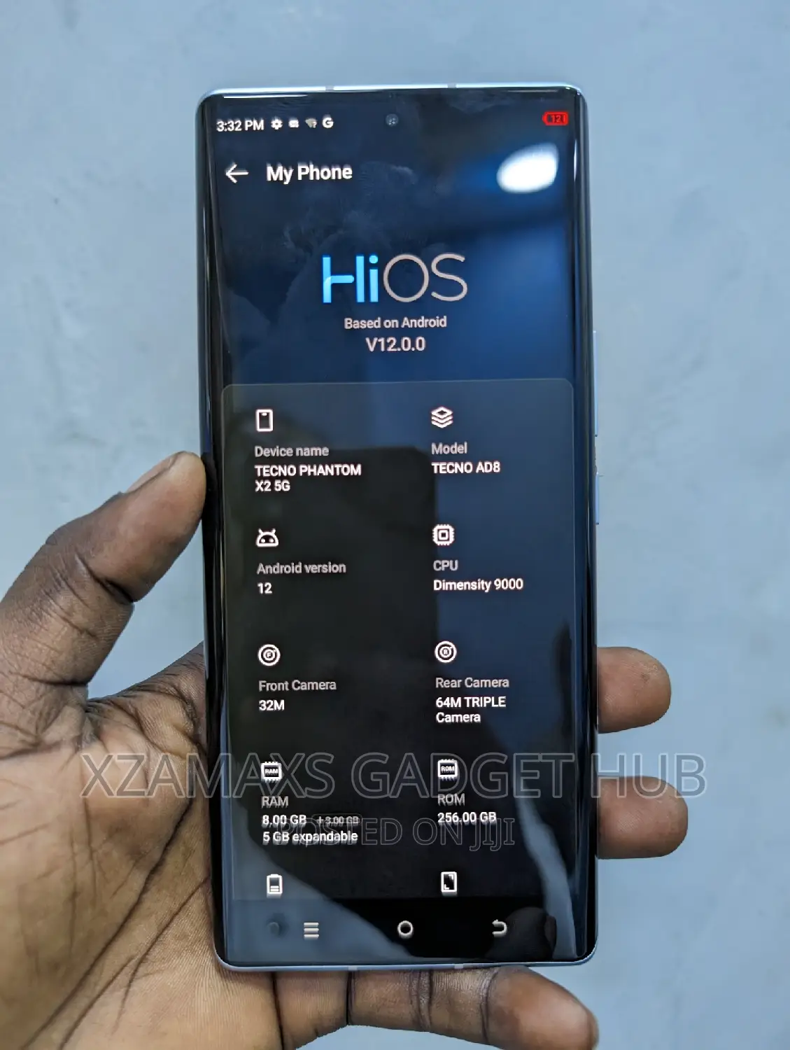 Tecno Phantom X2 256 GB Blue