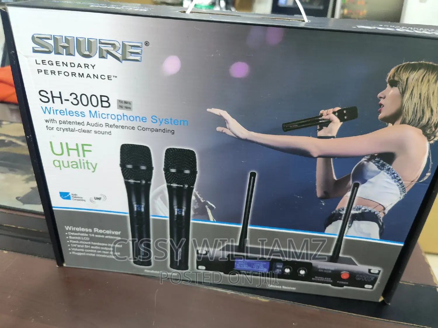 Wireless Microphone Shure Professional Microphone