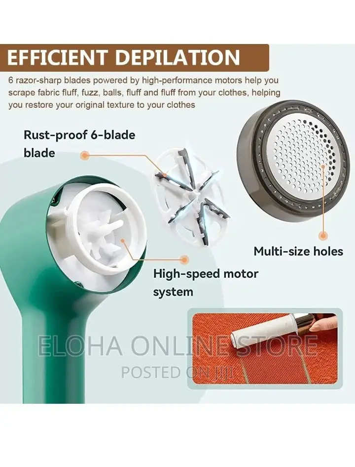 Rechargeable Electric Hair Ball (Lint) Remover