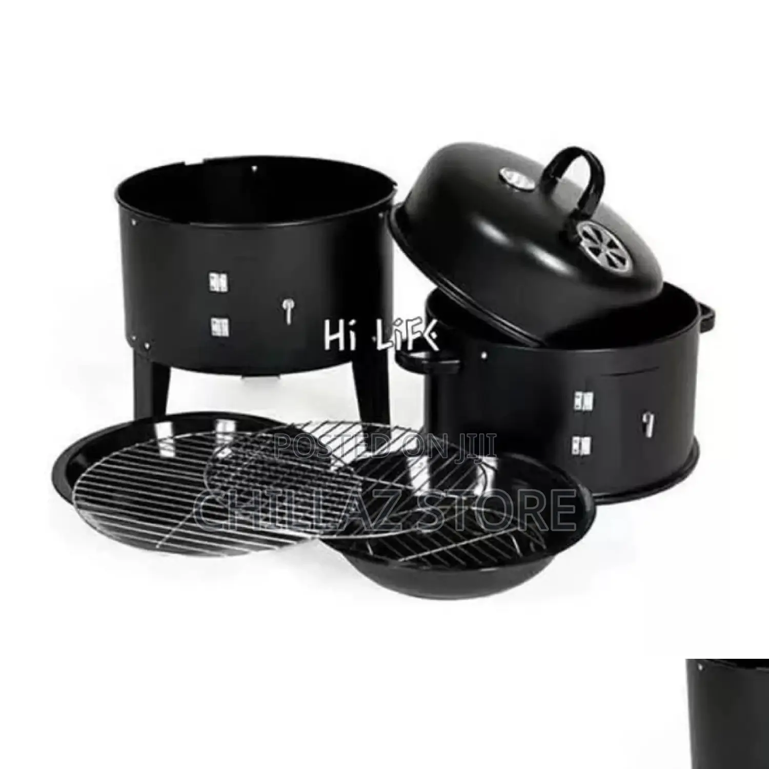 Outdoor BBQ Grill Smoker Stove.