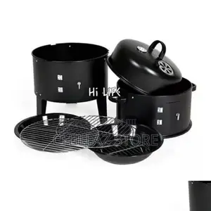 Outdoor BBQ Grill Smoker Stove.
