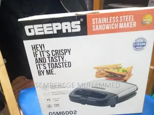 Geepas Stainless Steel Sandwick Maker
