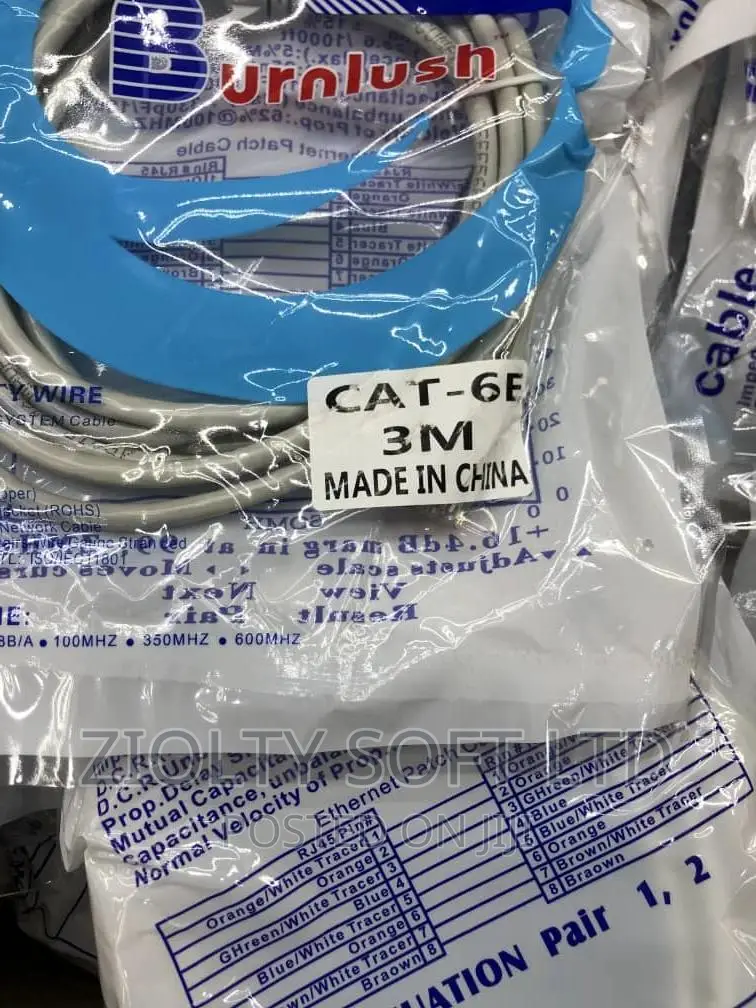 CAT-6E Patch Cord 3metre