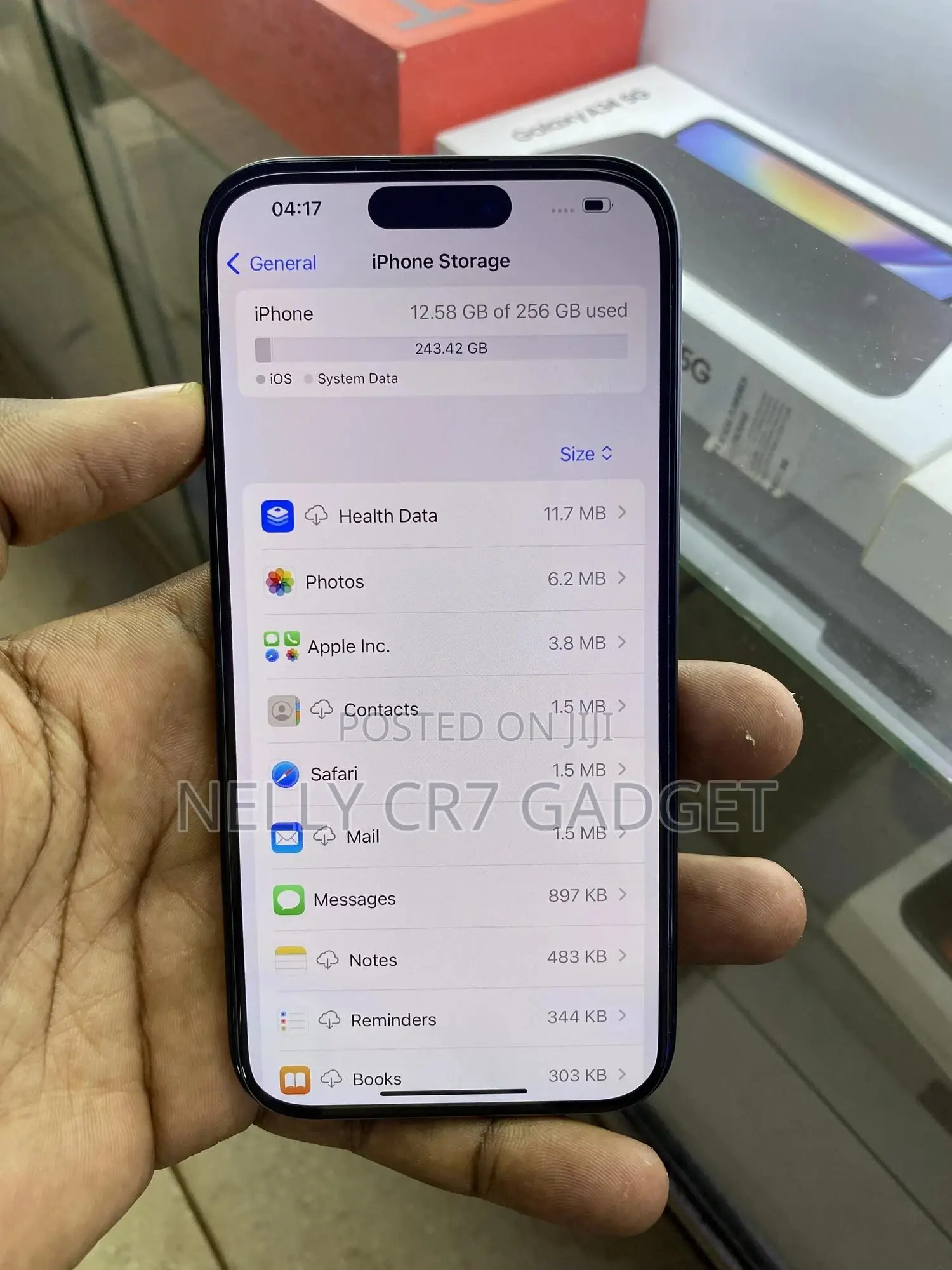 Apple iPhone 15 Pro 256 GB Blue
