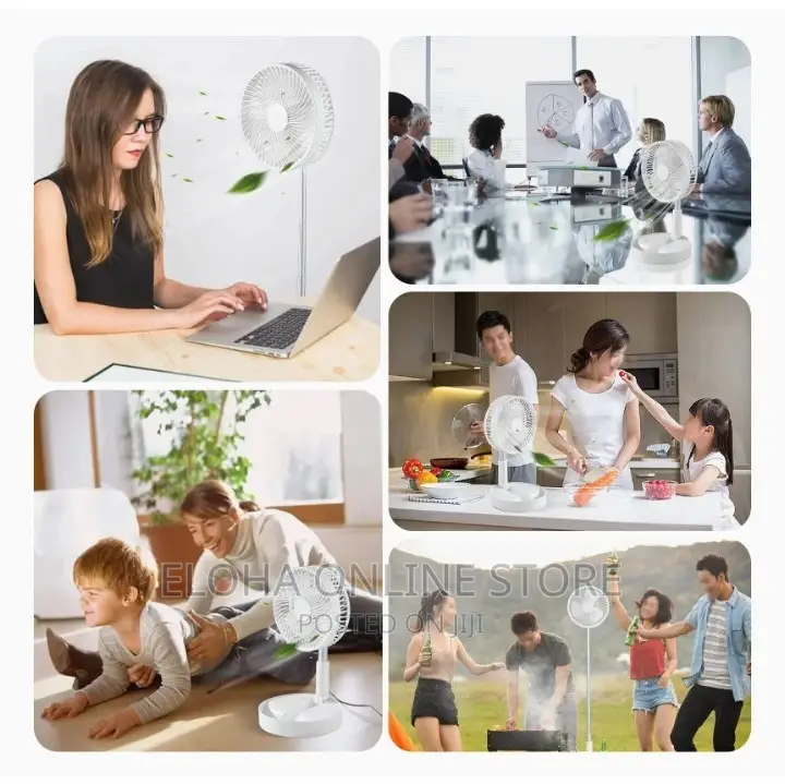 Foldable Rechargeable Fan
