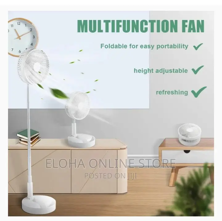 Foldable Rechargeable Fan
