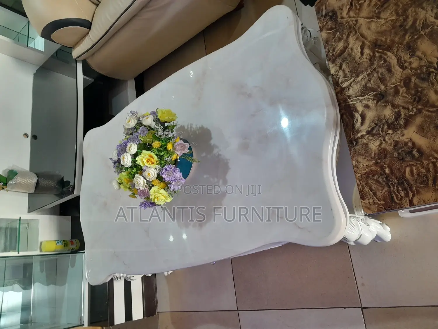 A Durable Glass Centre Table Very Extraordinary Quality.
