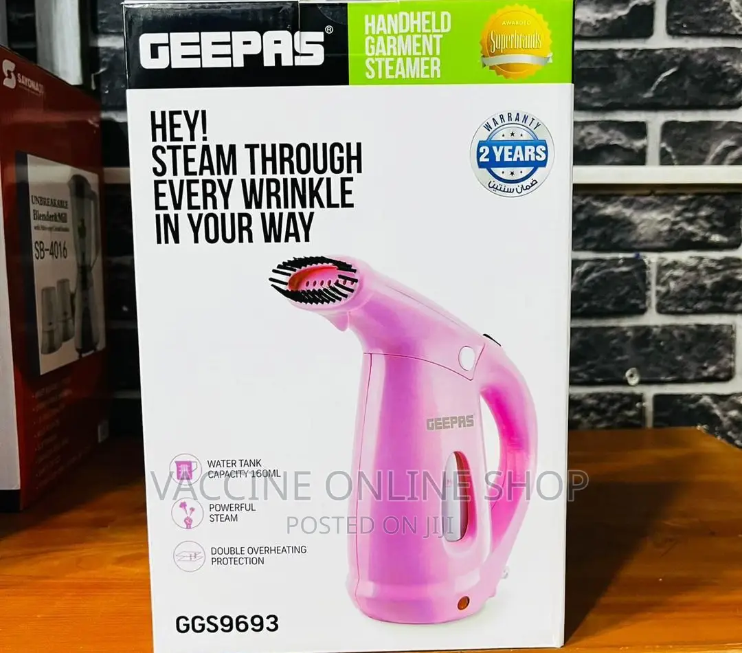 Geepas Hand Garment Steamer/ Available B15