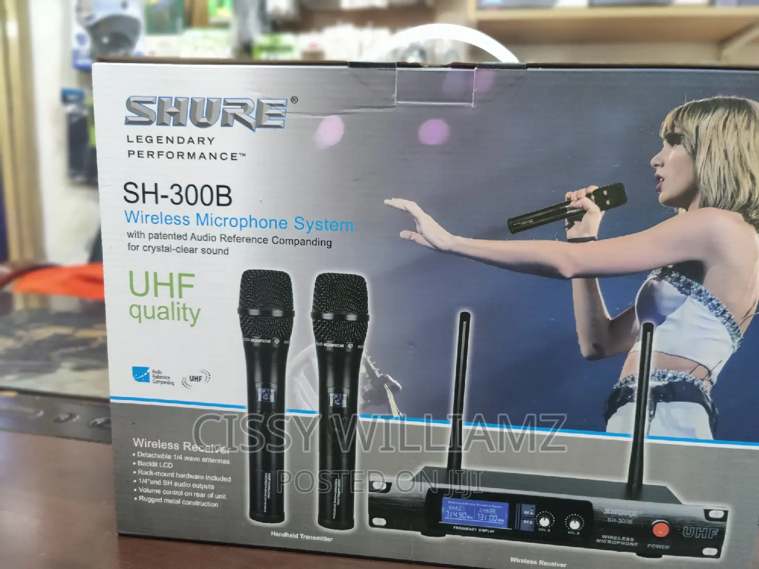 Shure Digital UHF Wireless Microphone Dual Microphone
