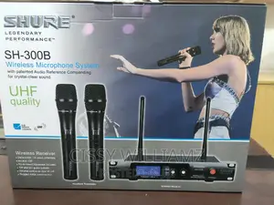 Paired Shure Wireless Microphones Professional Microphone