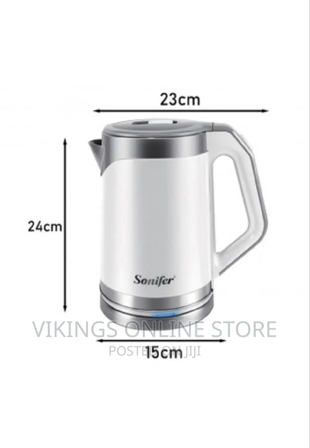 Sonifer Electric Cordless Kettle 2.5L – White