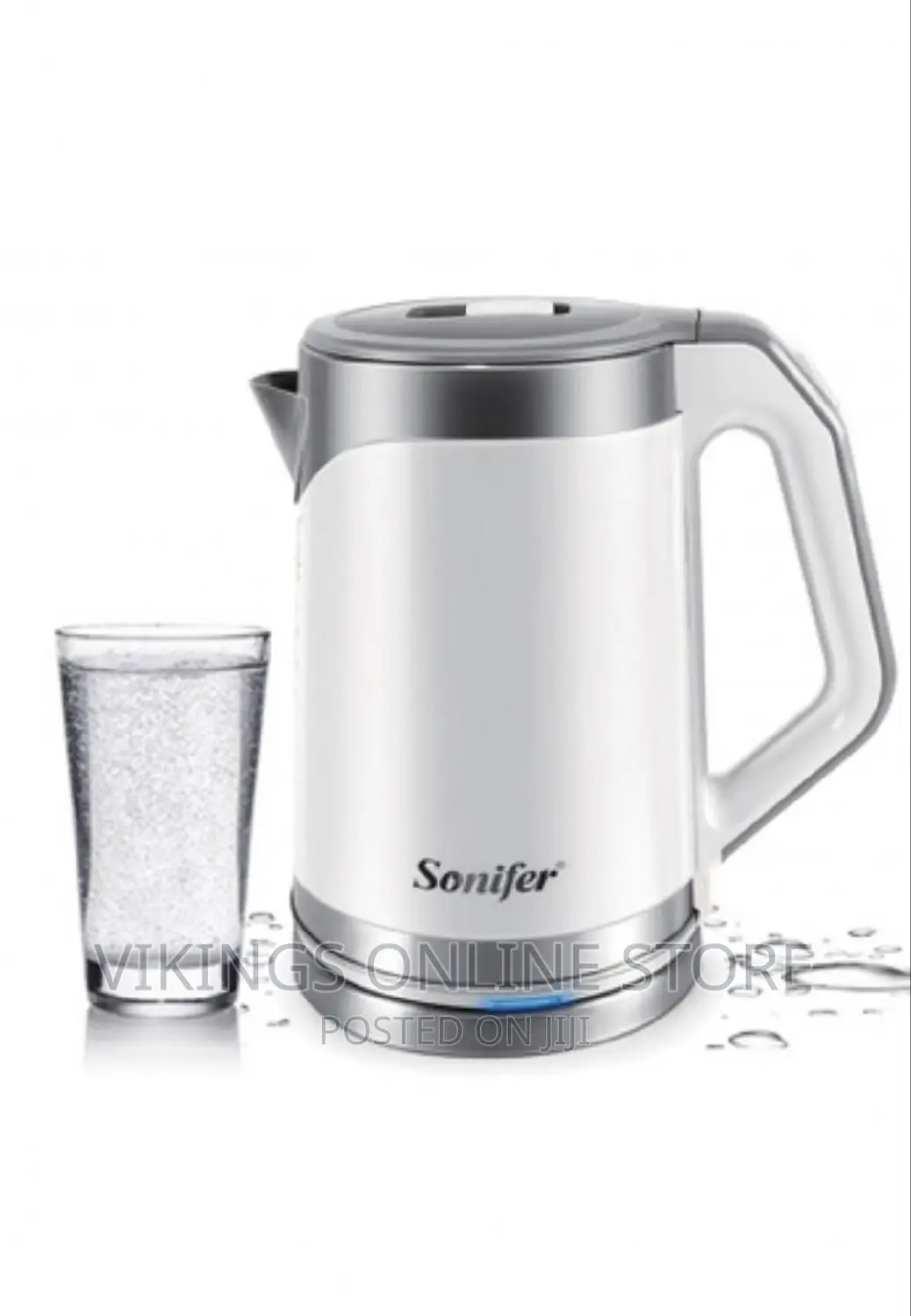 Sonifer Electric Cordless Kettle 2.5L – White