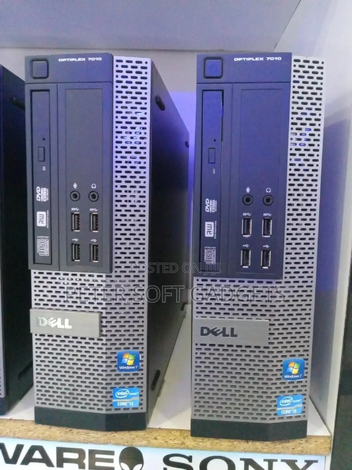 Desktop Computer Dell OptiPlex 7010 4GB Intel Core I3 HDD 500GB