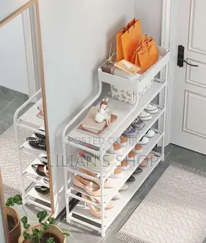 Metallic Brand New Shoe Rack