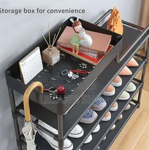 Metallic Brand New Shoe Rack