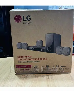 Photo - LG DVD Home Theater Real Surround Sound System 5.1ch- Black