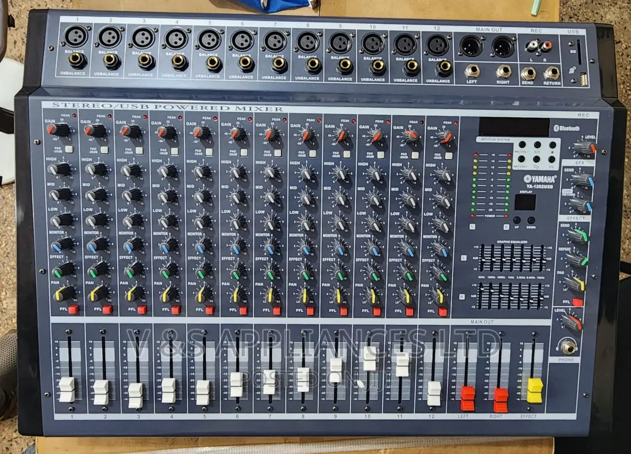 8ch Amp Mixer Yamaha