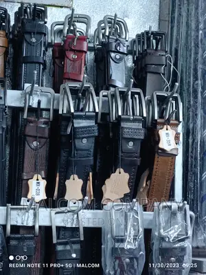 Men Leather Waist Belts