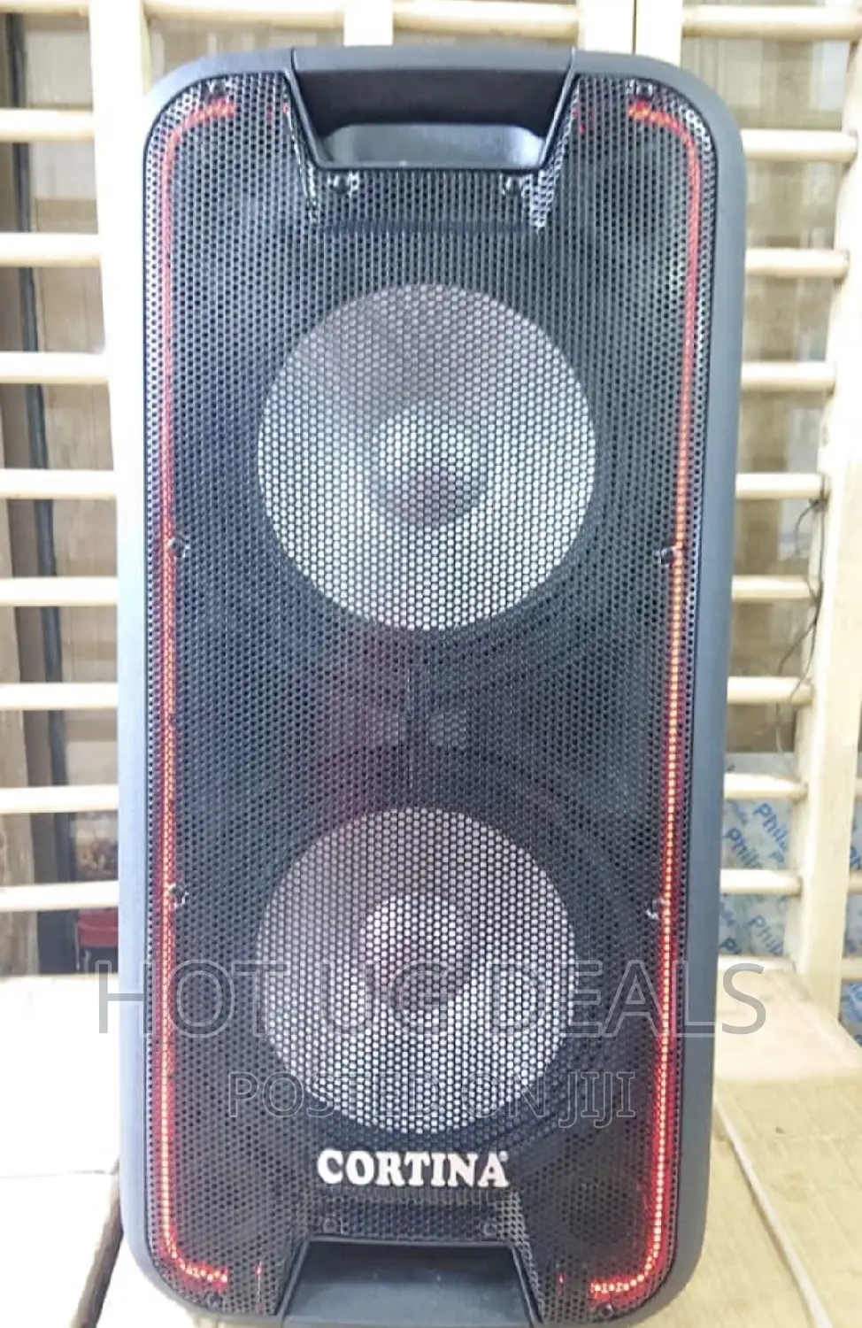 Cortina 10" Multimedia Dual Rechargeable Amplified Speaker