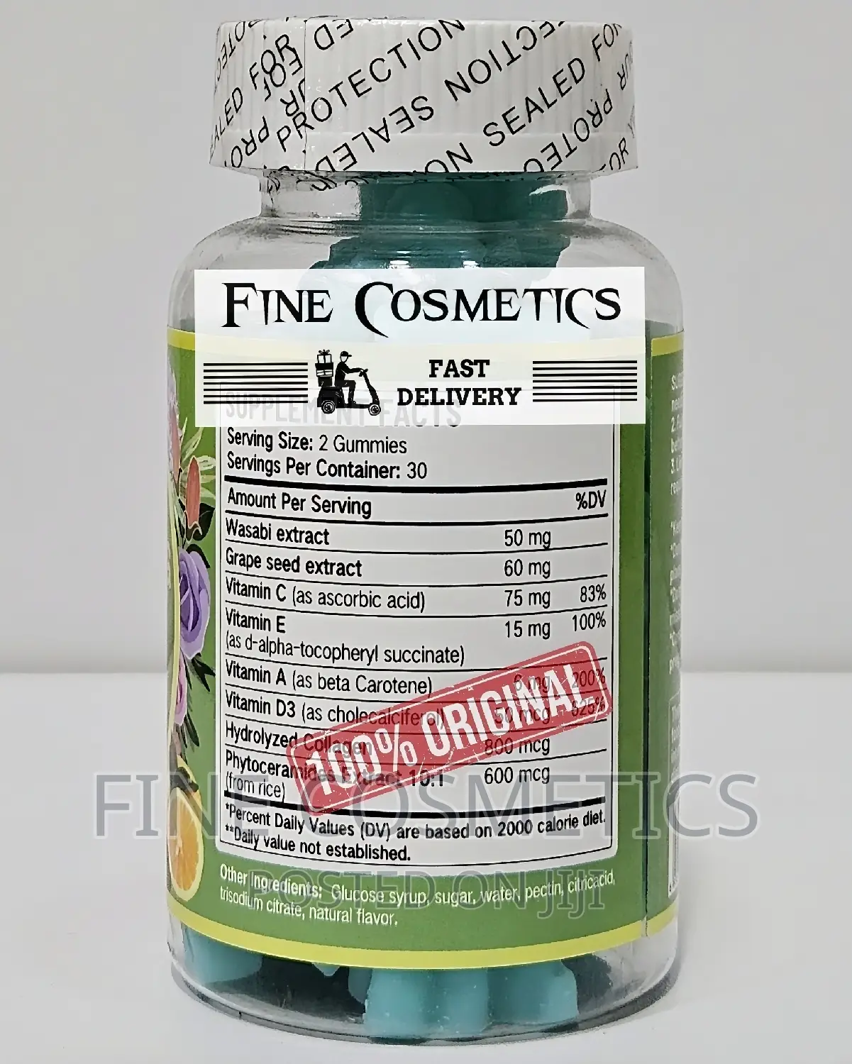 Anti-Aging Gummies Beauty Booster Vitaminc for Youthful Skin
