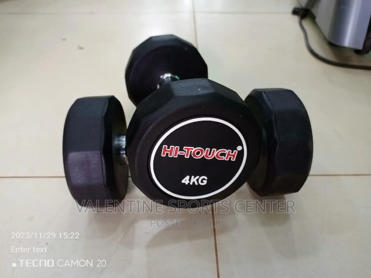 4kg Hi Touch Apair of Dumbbell Originals