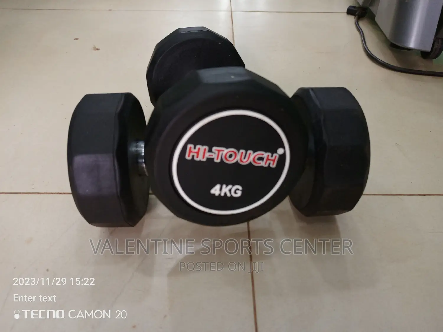 4kg Hi Touch Apair of Dumbbell Originals
