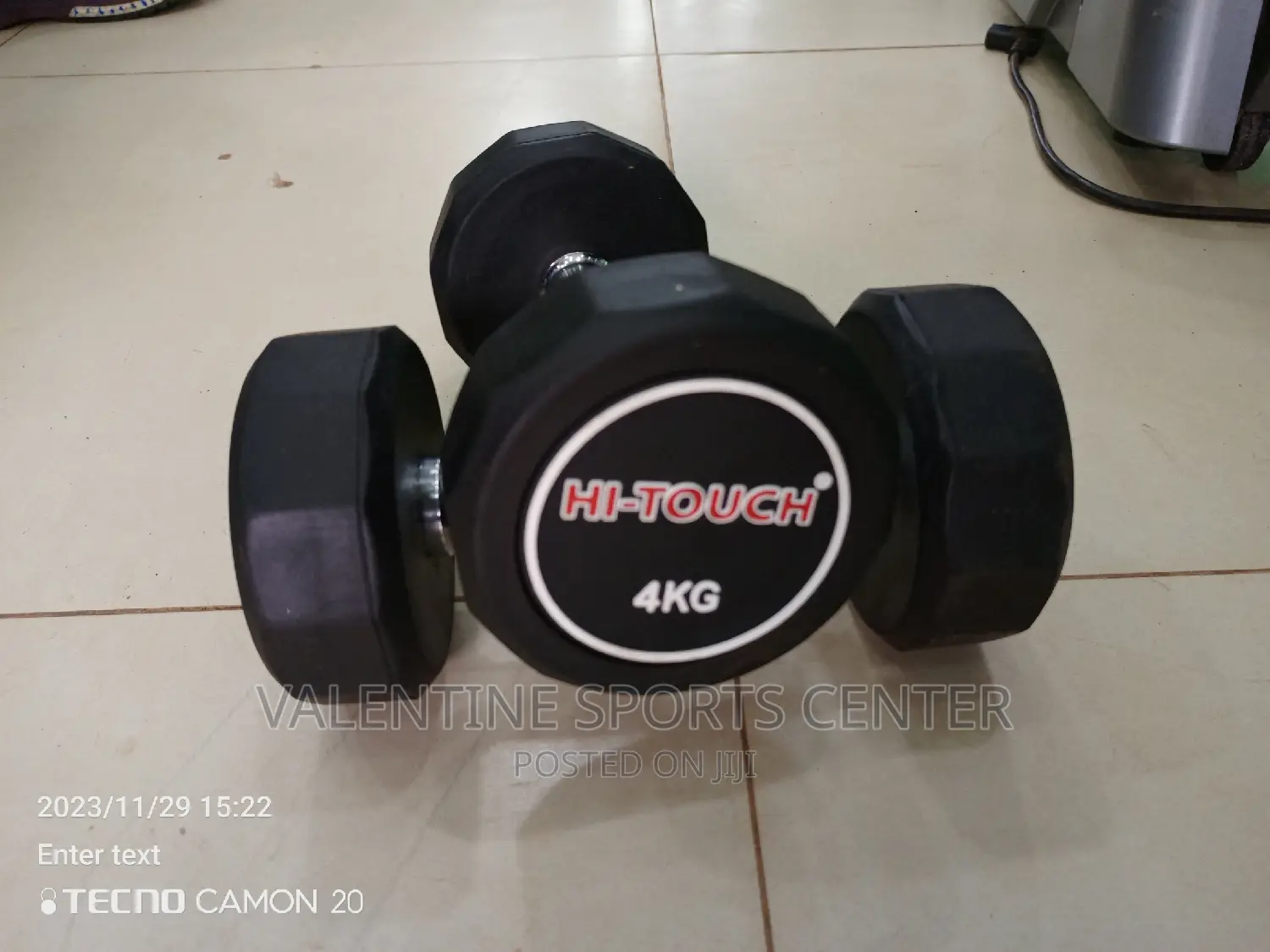 4kg Hi Touch Apair of Dumbbell Originals