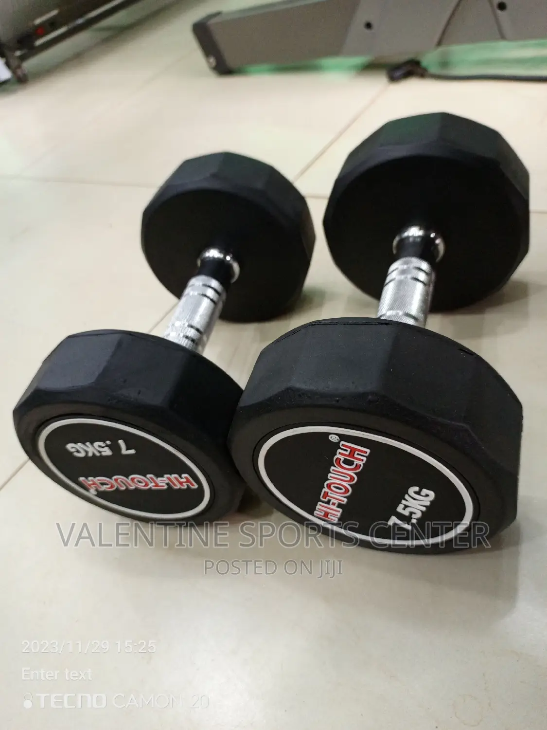 7.5kg Apair of Dumbbell Originals Material