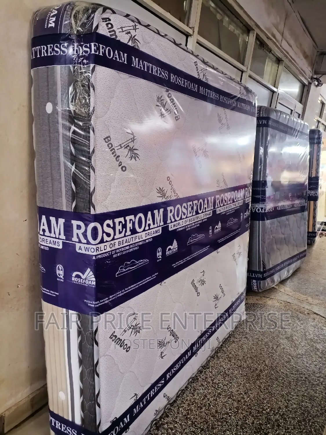 Spring Mattresses Double Layers 6*6 By10 Inches Rosefoam