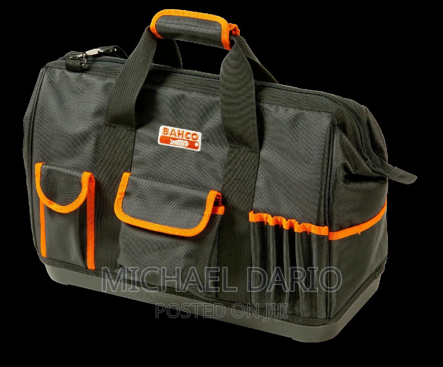 Bahco 32 L Closed Top Fabric Tool Bags With Rigid Base