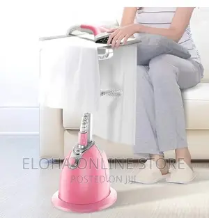 Sokany Vertical Garment Steamer 2.2L Electric Pump-Pink