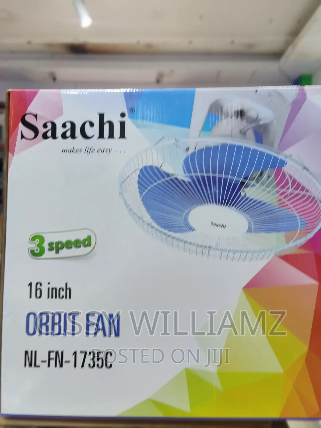 Saachi 16inch Ceiling Fan/Saachi Ceiling Fan/Ceiling Fan