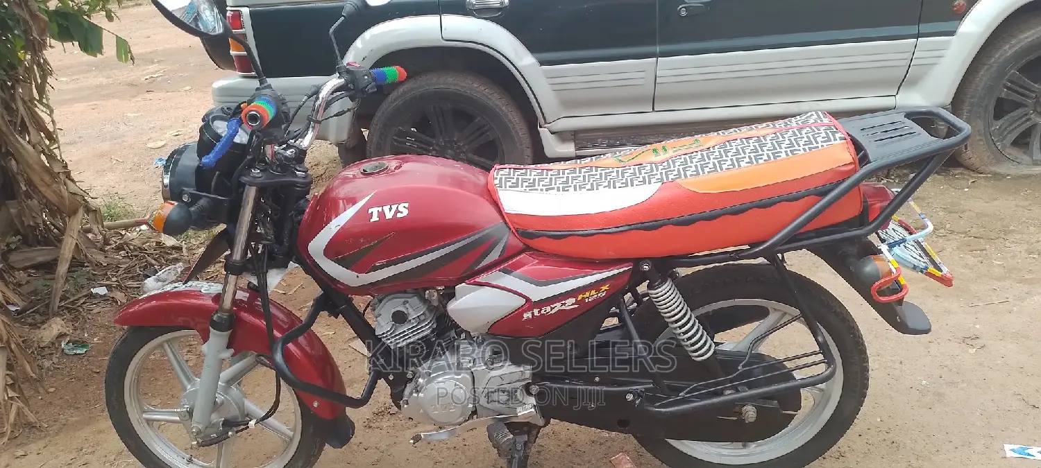 TVS HLX 125 2022 Red