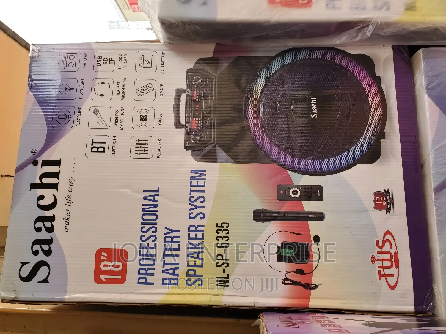 Saachi Professional Battery Speaker System