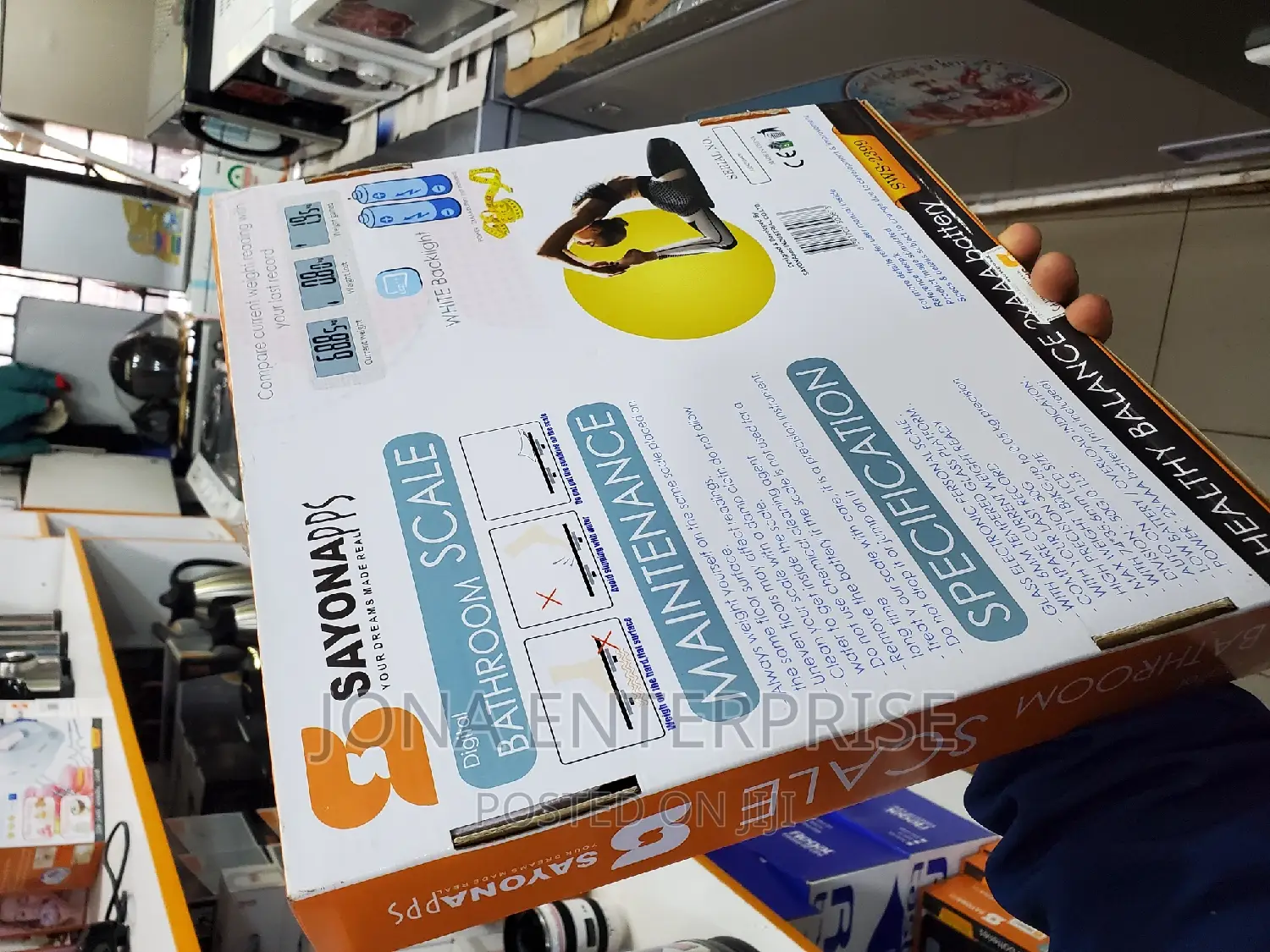 Sayona Digital Bathroom Scale